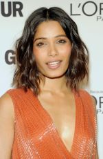 FREIDA PINTO at Glamour Women of the Year 2014 Awards in New York