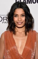 FREIDA PINTO at Glamour Women of the Year 2014 Awards in New York