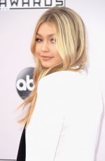GIGI HADID at 2014 American Music Awards in Los Angeles