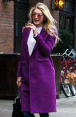 GIGI HADID Out and About in New York 1611