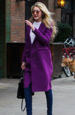 GIGI HADID Out and About in New York 1611