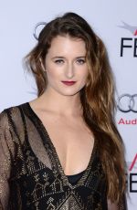 GRACE GUMMER at The Homesman premiere at AFI Fest in Hollywood