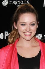 GREER GRAMMER at Life Partners Premiere in Hollywood