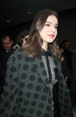HAILEE STEINFELD Arrives at The Today Show in New York