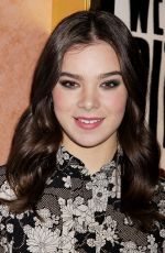 HAILEE STEINFELD at Pitch Perfect Sing Along Screening in New York