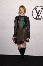 HAYLEY BENNETT at Louis Vuitton Monogram Celebration in New York