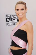 HEIDI KLUM at 2014 American Music Awards in Los Angeles