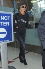 HEIDI KLUM at Los Angeles International Airport 0211