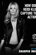 HEIDI KLUM - Sharper Image 2014 Ad Campaign