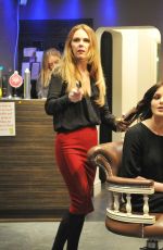 HELEN FLANAGAN at a Hair Salon in Manchester