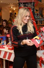 HILARY DUFF at Hallmark Gold Crown Store in New York