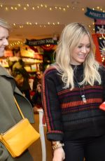 HILARY DUFF at Hallmark Gold Crown Store in New York