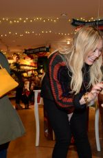 HILARY DUFF at Hallmark Gold Crown Store in New York