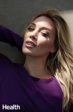 HILARY DUFF in Health Magazine, December 2014 Issue