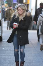 HILARY DUFF on the Set of Younger in New York 1911