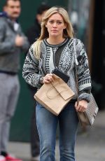 HILARY DUFF Out and About in New York 0711