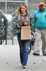 HILARY DUFF Out and About in New York 0711