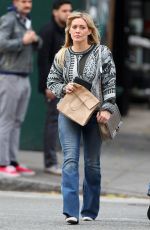 HILARY DUFF Out and About in New York 0711