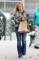 HILARY DUFF Out and About in New York 0711