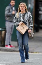 HILARY DUFF Out and About in New York 0711