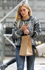 HILARY DUFF Out and About in New York 0711