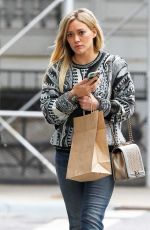 HILARY DUFF Out and About in New York 0711