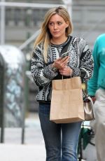 HILARY DUFF Out and About in New York 0711