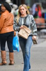 HILARY DUFF Out and About in New York 0711