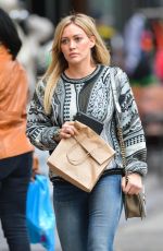 HILARY DUFF Out and About in New York 0711