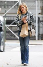HILARY DUFF Out and About in New York 0711