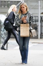 HILARY DUFF Out and About in New York 0711