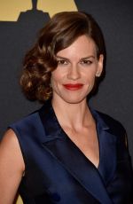 HILARY SWANK at AMPAS 2014 Governor’s Awards in Hollywood