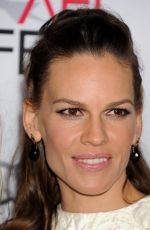 HILARY SWANK at The Homesman premiere at AFI Fest in Hollywood