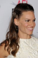 HILARY SWANK at The Homesman premiere at AFI Fest in Hollywood