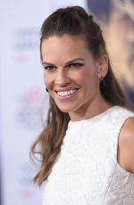 HILARY SWANK at The Homesman premiere at AFI Fest in Hollywood