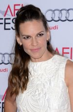 HILARY SWANK at The Homesman premiere at AFI Fest in Hollywood