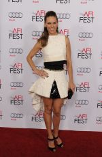 HILARY SWANK at The Homesman premiere at AFI Fest in Hollywood