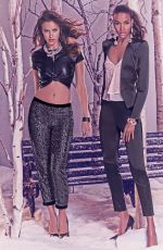IRINA SHAYK - Bebe Winter in Wonderland Holiday Collection