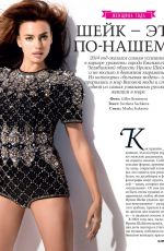 IRINA SHAYK in Glamour Magazine, Russia December 2014 Issue