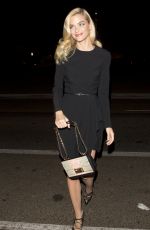 JAIME KING Leaves Il Cielo Restaurant in Beverly Hills 