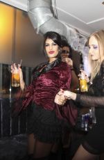 JASMIN WALIA at a Halloween Party