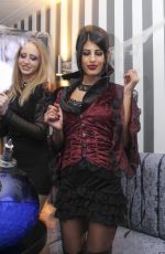 JASMIN WALIA at a Halloween Party