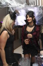 JASMIN WALIA at a Halloween Party