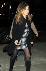 JENNIFER ANISTON Arrives at Cake Screenng in New York