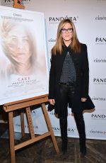 JENNIFER ANISTON at Cake Special Screening in West Hollywood