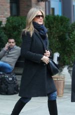 JENNIFER ANISTON Leaves Her Hotel in New York 1611