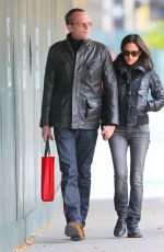 JENNIFER CONNELLY and Paul Bettany Out in Tribeca