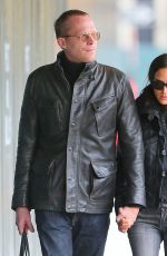 JENNIFER CONNELLY and Paul Bettany Out in Tribeca