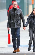 JENNIFER CONNELLY and Paul Bettany Out in Tribeca