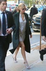 JENNIFER LAWRENCE Arrives at Her Hotel in New York